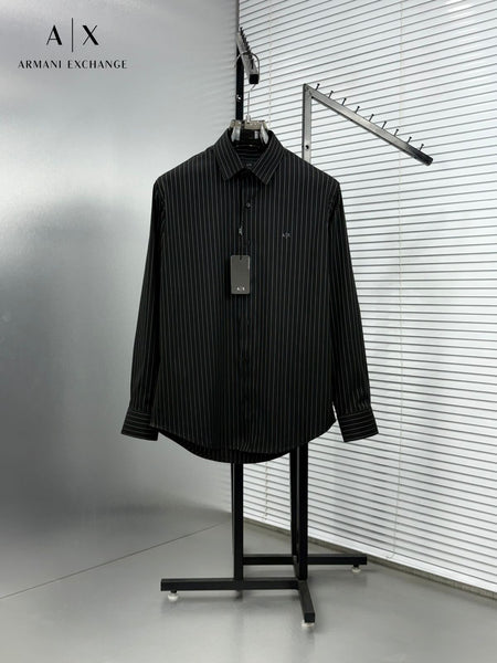 Premium Men’s Classic Striped Formal Shirt