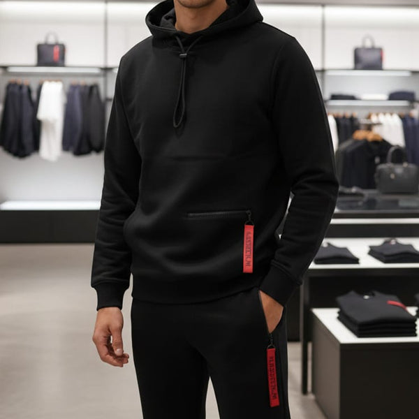 Luxury Hooded Tracksuit Set Stylish Comfort Wear
