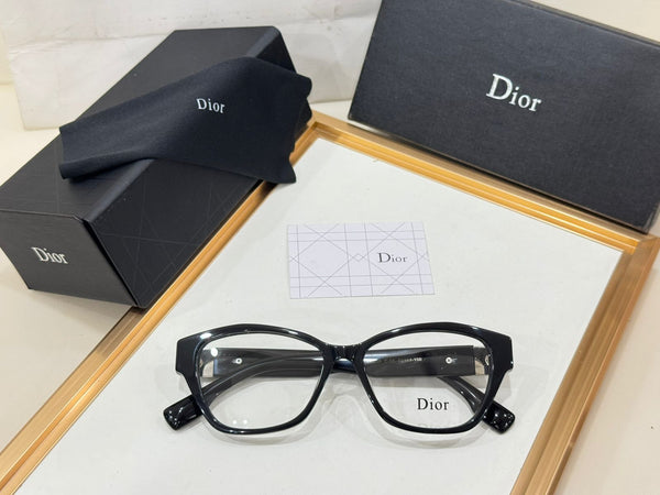 Luxury Designer Square Frame Eyeglasses