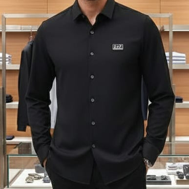 Premium Formal Full  Sleeve Shirt With Branded Logo