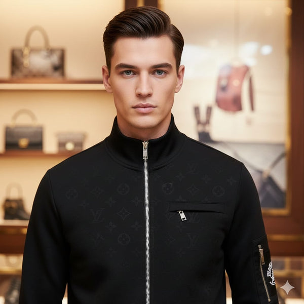 “Premium Black Stylish Tracksuit Set”