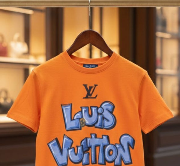 Premium  Bright Orange  Style Kids T-Shirt