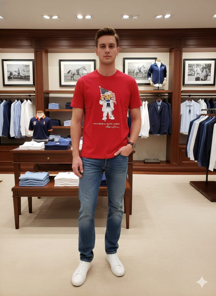 Luxury Signature Bear Style Tee