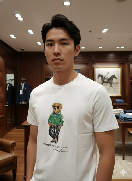 Luxury Classic Polo Bear T-Shirt – Iconic Casual Style