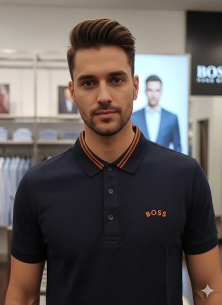 Premium Navy  Polo T-shirt Bold & Elegant Style