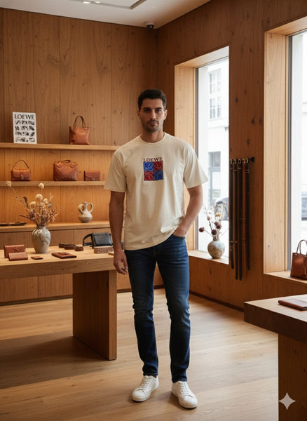 Classic Over sized T-Shirt with Front Logo Simple, Stylish & Premium