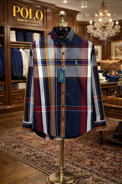 Premium Multicolor Checkered  Casual Shirts  Classic Fit
