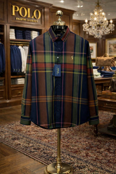 Premium Multicolor Checkered  Casual Shirts  Classic Fit