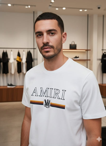 Imported White Logo T-Shirt – Clean, Premium Everyday Style