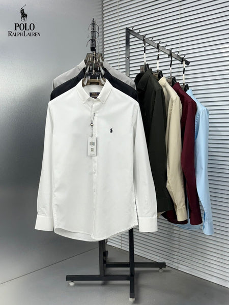Premium Classic Solid  Branded Shirt