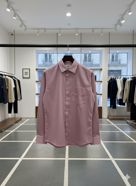 Classic Soft Pink Formal Shirt for Men