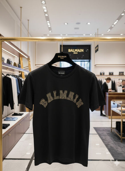 Women’s Premium  Embellished Black T-Shirt