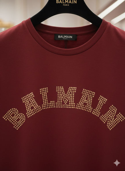 Women’s Maroon  Logo T-Shirt  Premium Casual Style