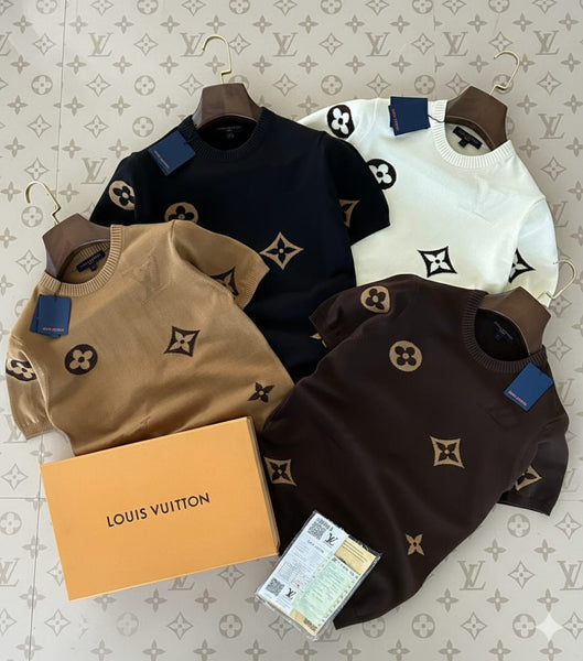 Luxury Monogram T-Shirts  Premium Designer Casual Collection