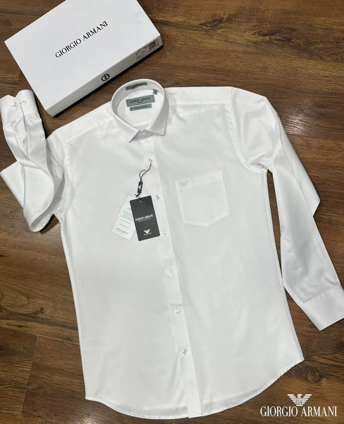 Men’s Premium Embroidered Logo Formal Shirt