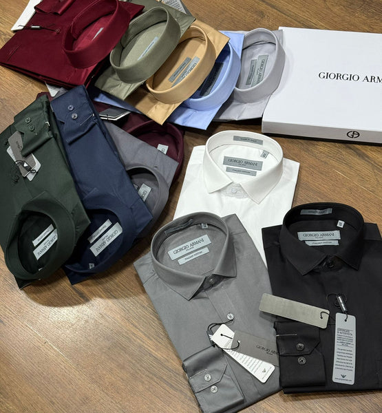 Men’s Premium Embroidered Logo Formal Shirt
