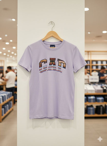 Women’s Trendy Logo Print T-Shirt Soft  Casual Top