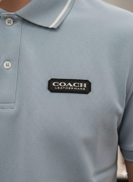 Imported Sky Blue Polo Shirt Premium Smart Casual Collection