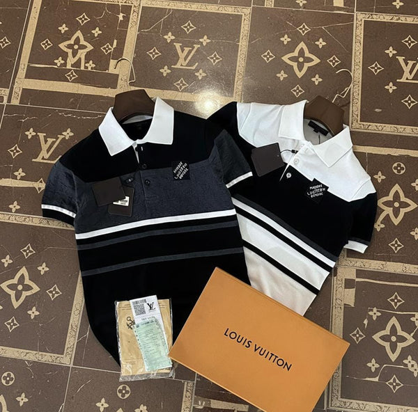 Luxury Designer Polo Collection – Premium Striped Edition