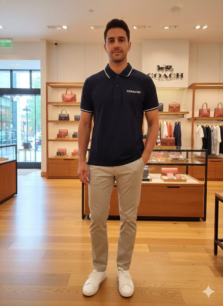 Imported Navy blue  Polo Shirt Premium Smart Casual Collection