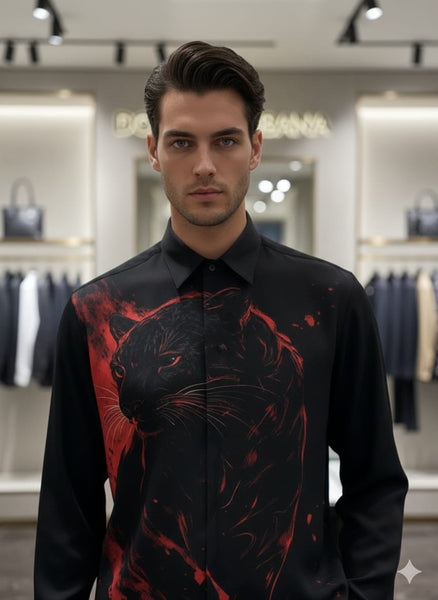 Premium Imported Black Panther Graphic Designer Shirt