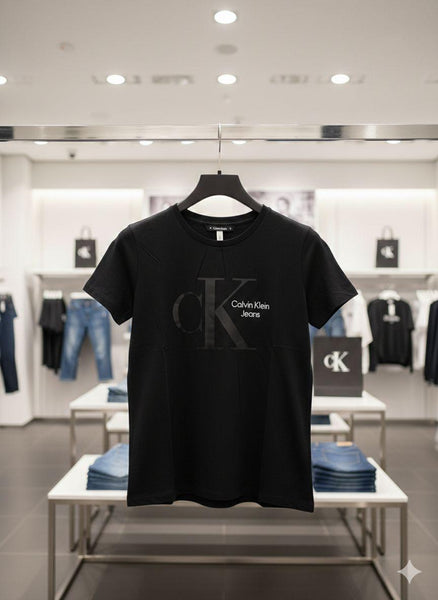Imported Stylish Black Women’s Logo T-Shirt