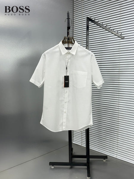 Premium Short Sleeve Shirt Luxury Regular Fit Casual & Formal Wear for Men