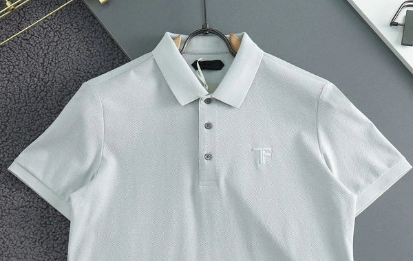 Men’s Premium Polo T-Shirt Classic Collar Short Sleeve Casual Tee