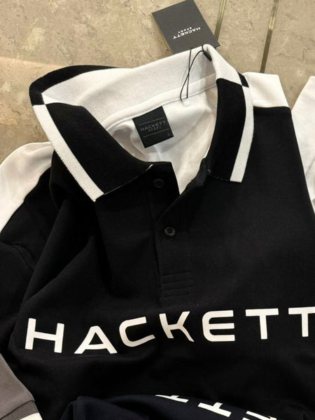 Men’s Premium Color-Block Polo T-Shirt