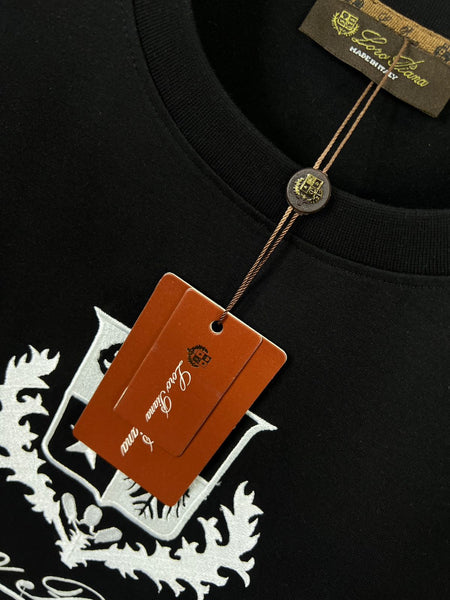 Premium  Crew Neck T-Shirt with Luxury Logo Print