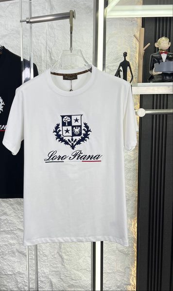 Premium  Crew Neck T-Shirt with Luxury Logo Print