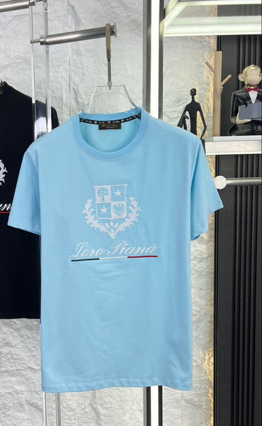 Premium  Crew Neck T-Shirt with Luxury Logo Print