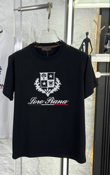 Premium  Crew Neck T-Shirt with Luxury Logo Print