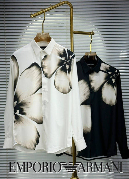 Elegant Floral Designer Shirt For men