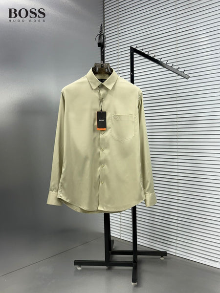 Premium Formal Shirt Classic Fit Long Sleeve Button-Down Shirt for Men