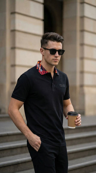 Men Premium Polo T-Shirt – Contrast Collar Designer Collection