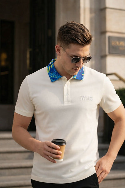Men Premium Polo T-Shirt – Contrast Collar Designer Collection