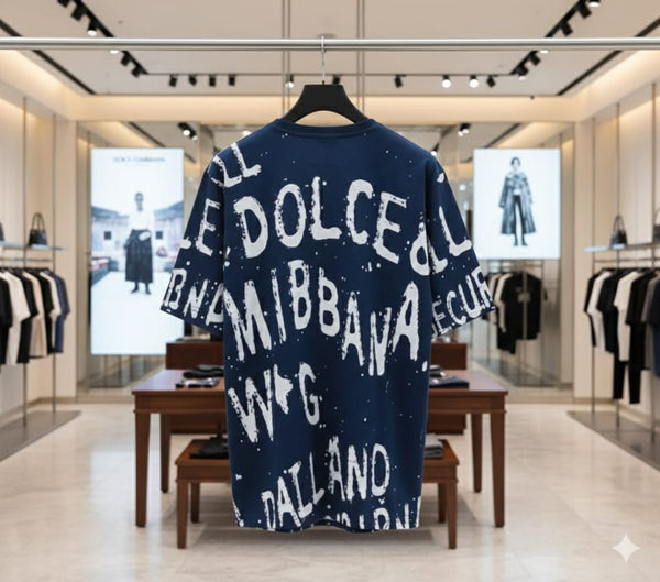 Men Milano Graphic Print T-Shirt – Designer Street wear Edition