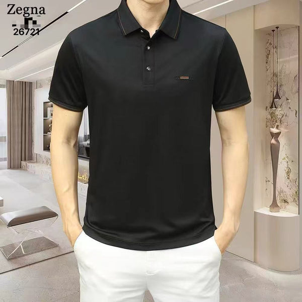 Luxury Minimal Polo Shirt Smart Fit & Premium Comfort