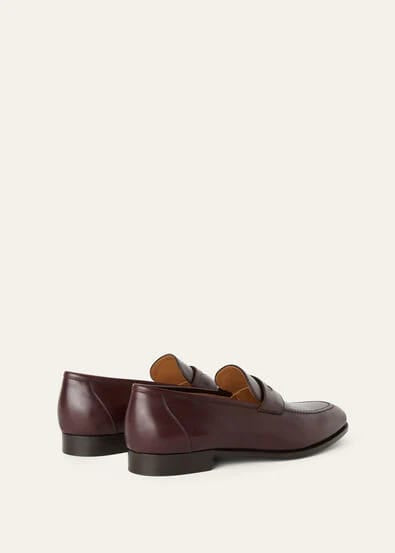 Men’s Premium Leather Loafers Elegant Slip-On Formal Shoes for Office & Party Wear