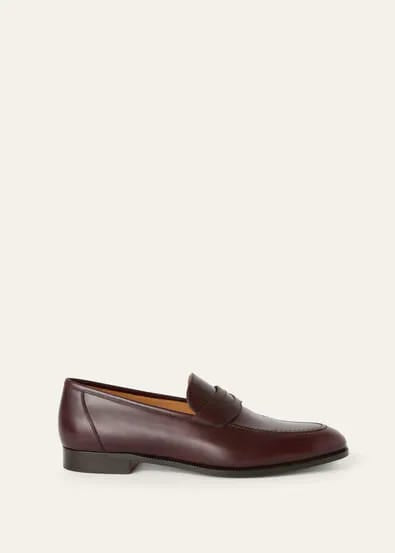 Men’s Premium Leather Loafers Elegant Slip-On Formal Shoes for Office & Party Wear