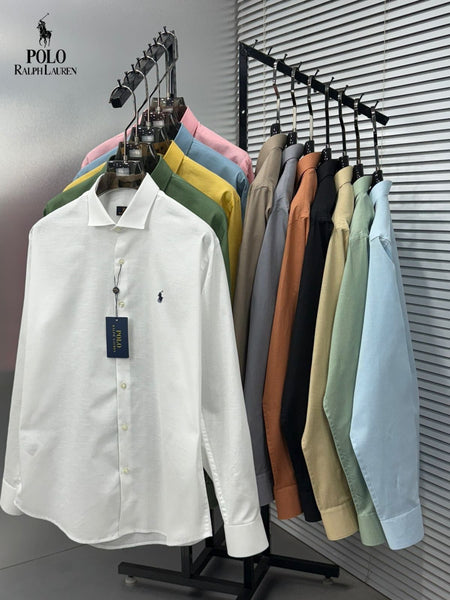 Men’s Premium Solid Formal Shirts Collection Classic Fit Multi-Color Range
