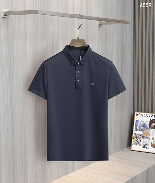 Men’s Premium Solid Polo T-Shirt – Classic Fit Elegant Everyday Wear