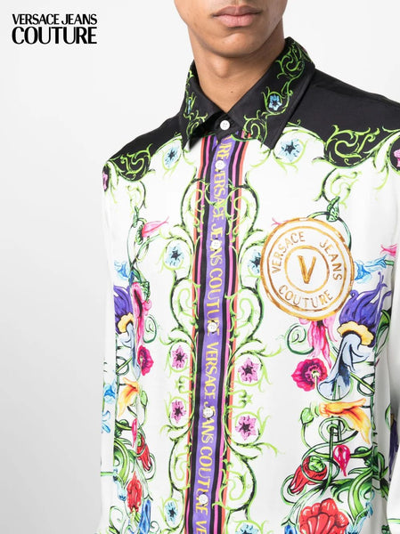 Premium Floral Print Designer Shirt Luxury Casual Wear
