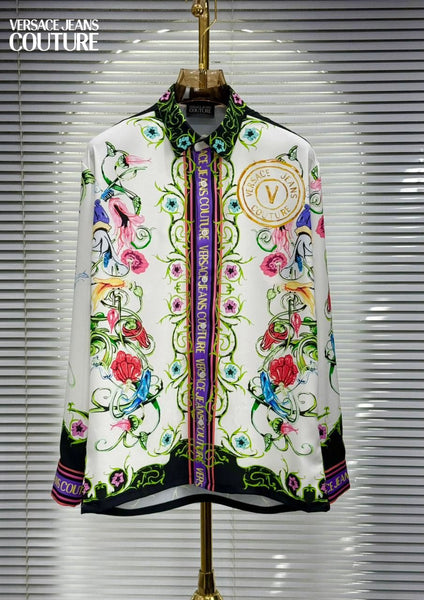 Premium Floral Print Designer Shirt Luxury Casual Wear