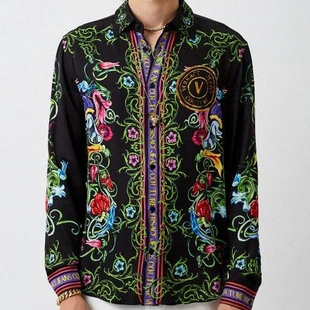 Premium Floral Print Designer Shirt Luxury Casual Wear