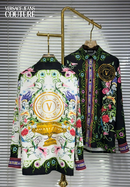 Premium Floral Print Designer Shirt Luxury Casual Wear