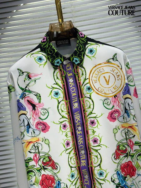 Premium Floral Print Designer Shirt Luxury Casual Wear