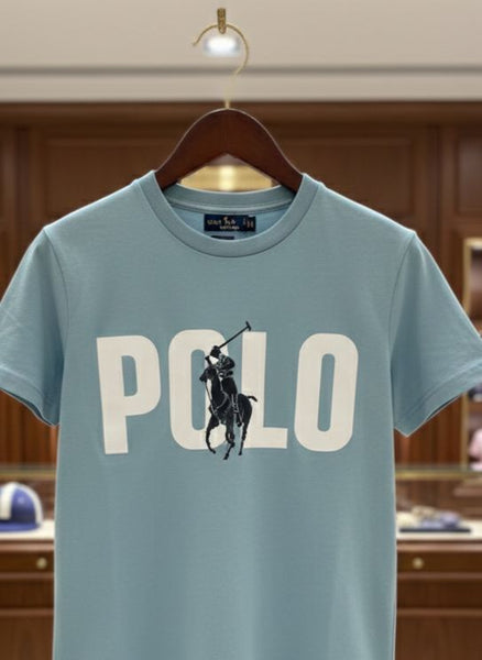 Cool Sky Blue Polo Kids T-Shirt  Soft & Stylish Everyday Wear