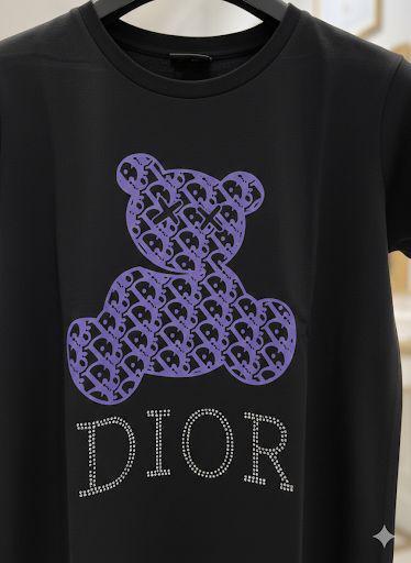 Trendy Designer Graphic T-Shirt with Teddy Print Premium Casual Wear for Women